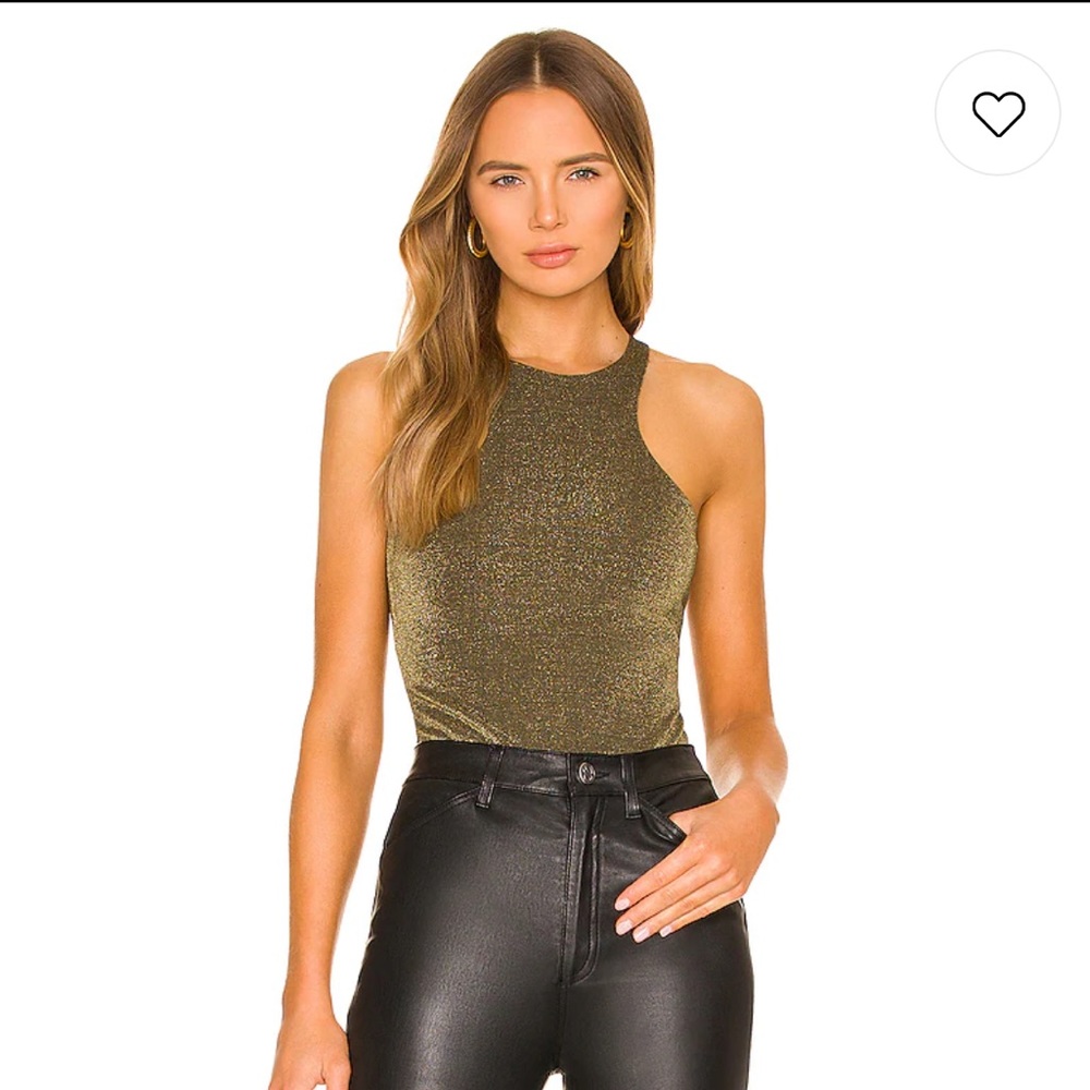 Norma body suit in gold